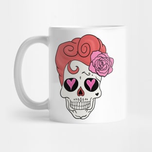 Mexican Skull Dia de los muertos Day of the dead Mug